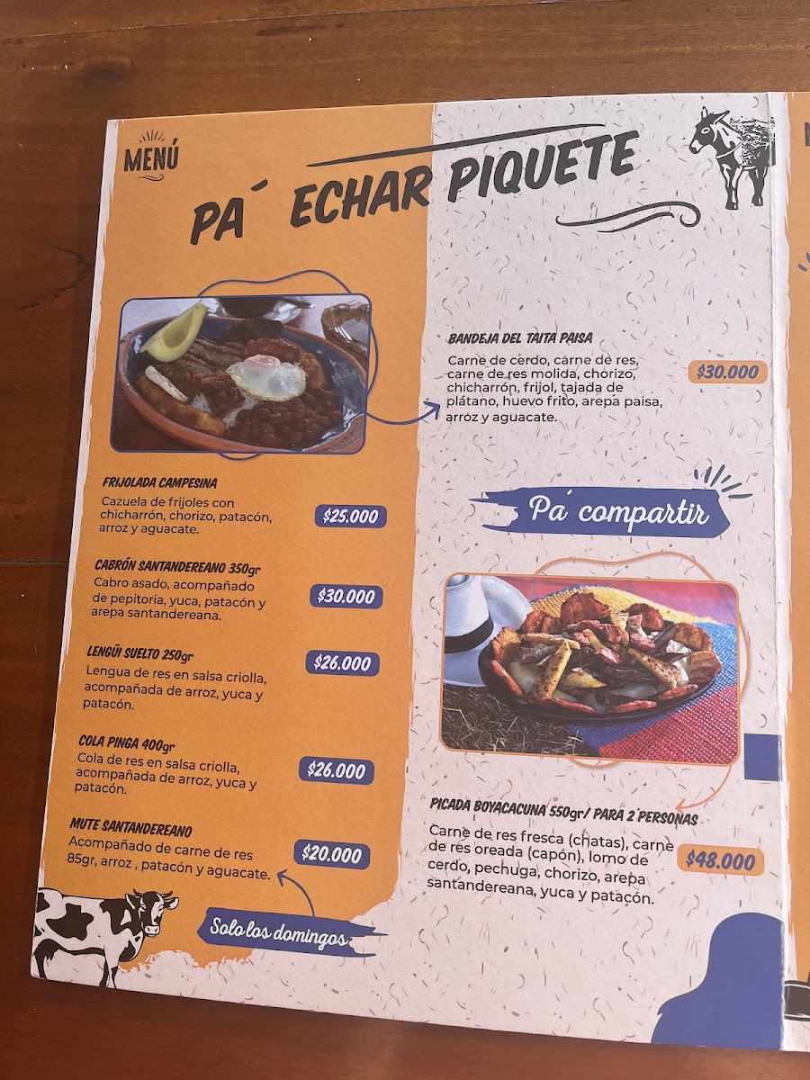 Menu El Trapiche De Don Rey-5